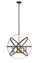 Z-Lite 463-24HBRZ-OBR - 6 Light Chandelier