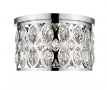 Z-Lite 6010F15CH - 4 Light Flush Mount