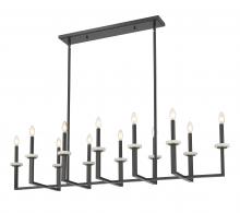 Z-Lite 6100-12L-MB - 12 Light Linear Chandelier