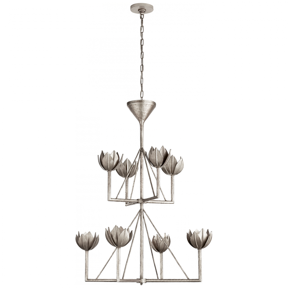 Alberto Medium Two Tier Chandelier