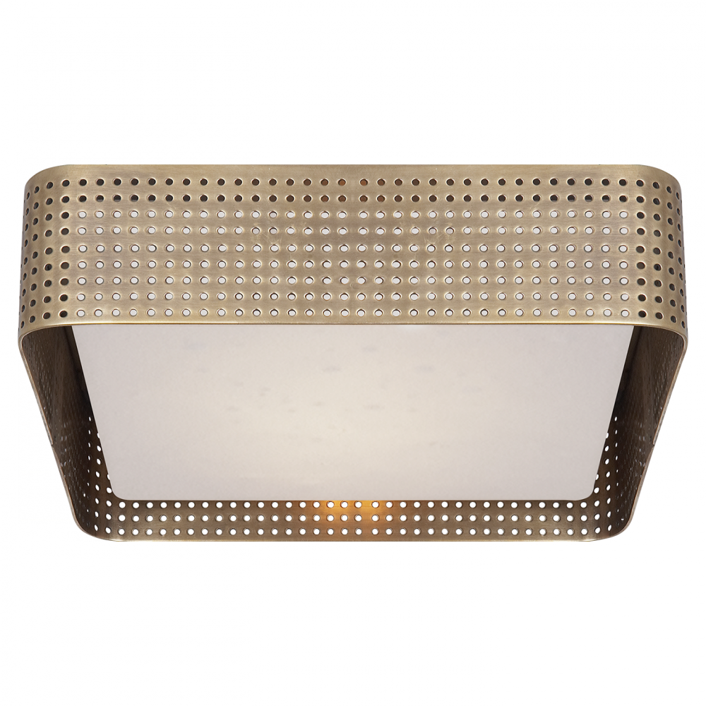 Precision Large Square Flush Mount