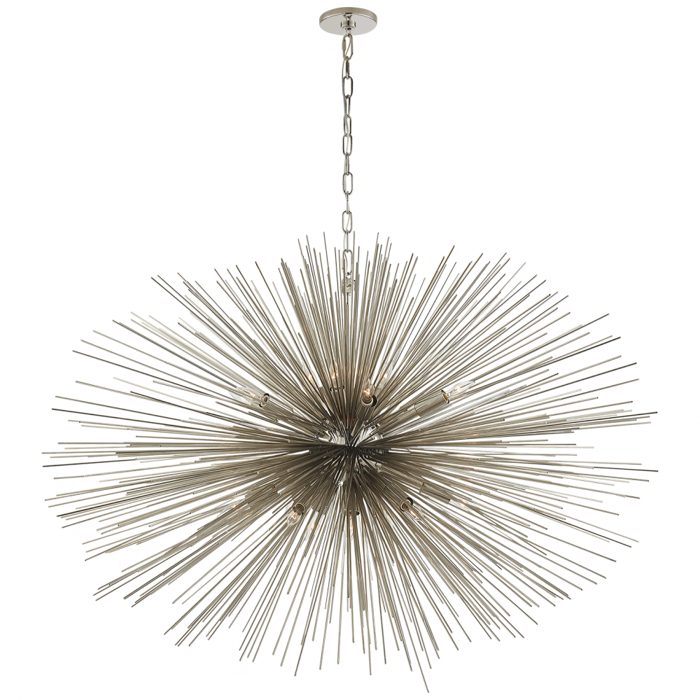 Strada Large Oval Chandelier