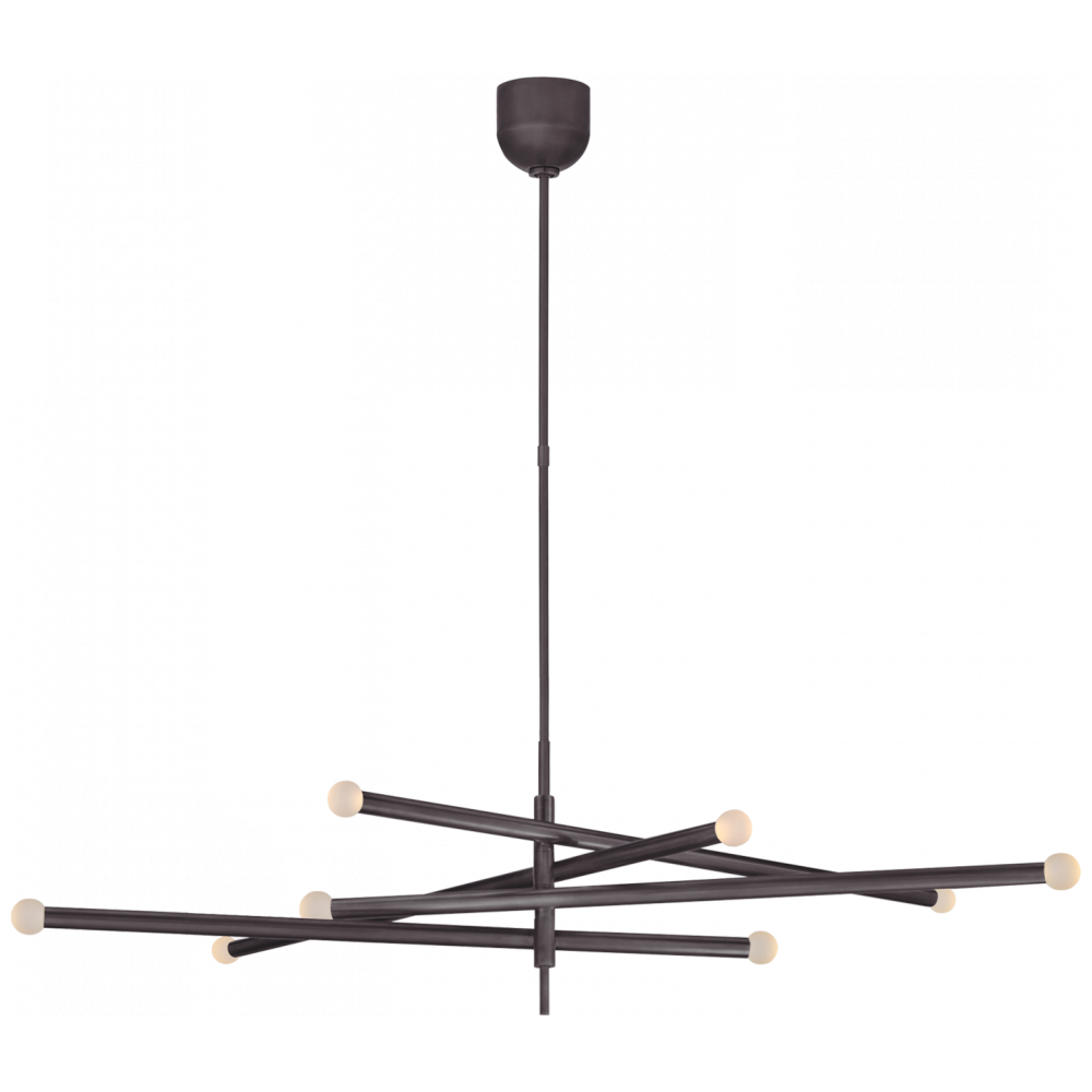 Rousseau Grande Eight Light Articulating Chandelier