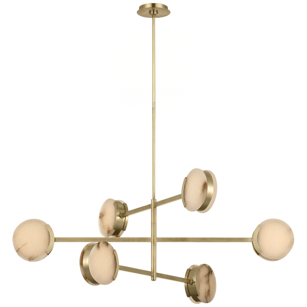 Melange 48" Multi-Positional Chandelier