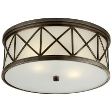 Visual Comfort & Co. Signature Collection SK 4011BZ-FG - Montpelier Large Flush Mount