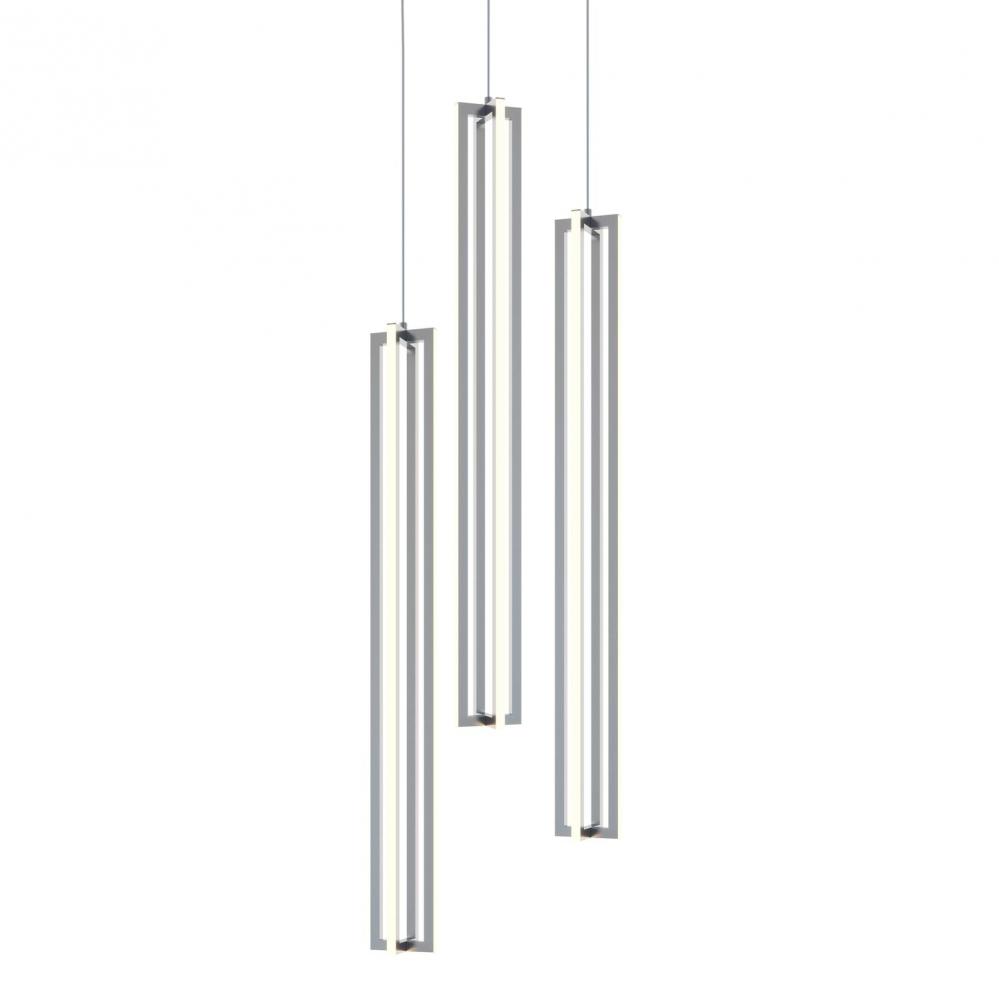 Cass 18'' 3 Light Medium Round Pendant - SN