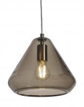 AFX Lighting, Inc. AGP10MBSNBR - Armitage Pendant - Satin Nickel - Brown