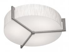 AFX Lighting, Inc. APF1932LAJUDWG-JT - Apex 21'' LED Ceiling - Weathered Grey Finish - Jute Shade