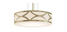 AFX Lighting, Inc. LAKP20MBGD - Lake 3 Light 20'' Pendant, 120V, GD