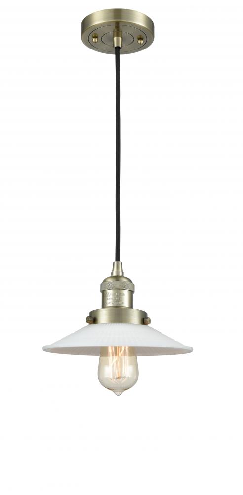 Canton - 1 Light - 7 inch - Matte Black - Stem Hung - Mini Pendant