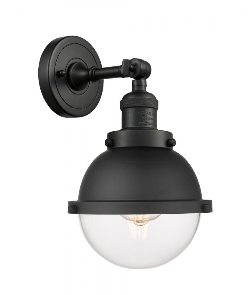 Hampden - 1 Light - 7 inch - Matte Black - Sconce