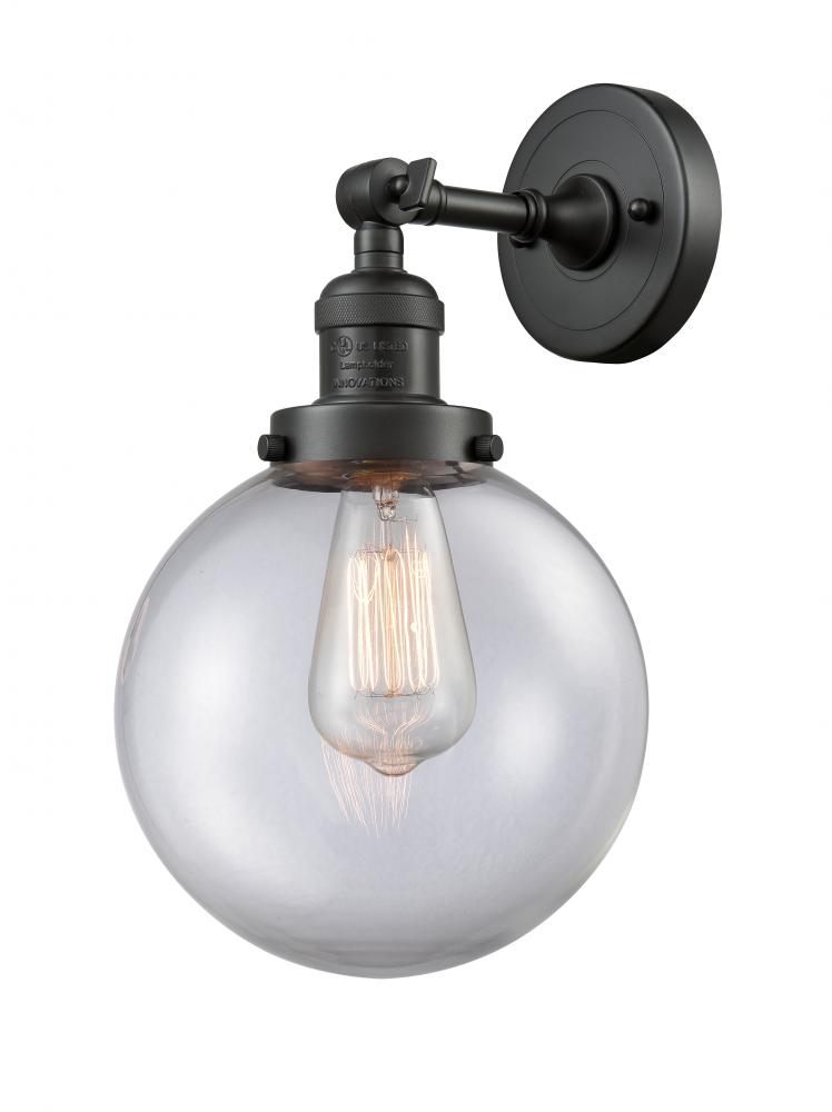 Beacon - 1 Light - 8 inch - Oil Rubbed Bronze - Adjustable Sconce