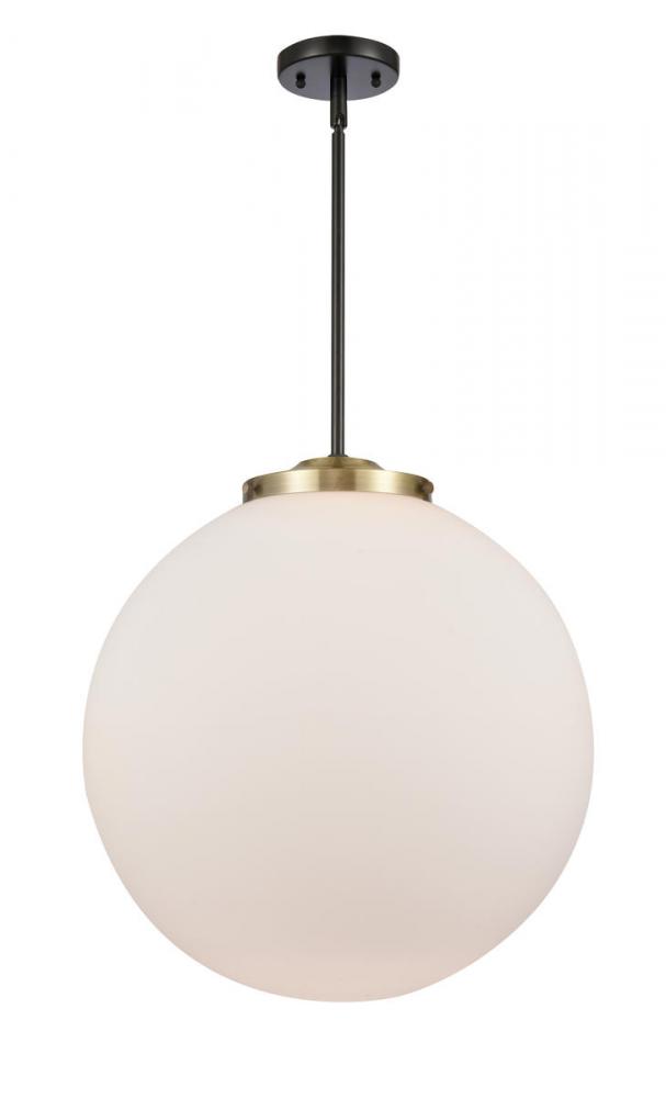 Beacon - 1 Light - 18 inch - Black Antique Brass - Cord hung - Pendant