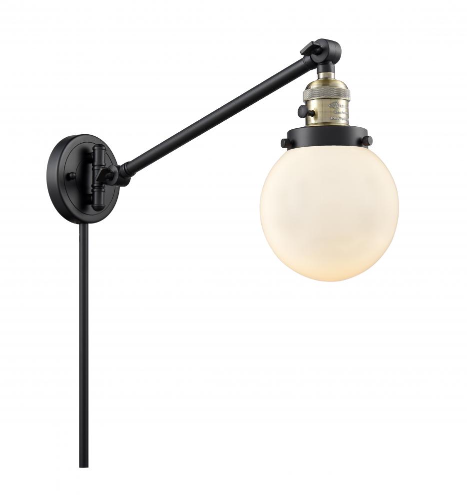 Beacon - 1 Light - 6 inch - Black Antique Brass - Swing Arm