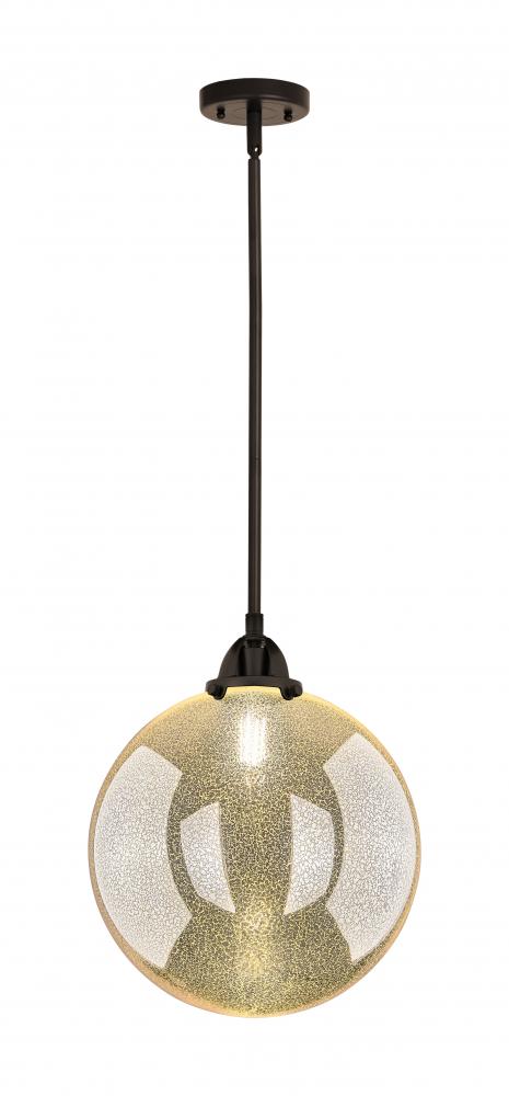 Beacon - 1 Light - 12 inch - Oil Rubbed Bronze - Cord hung - Mini Pendant