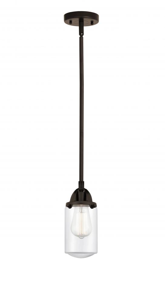 Dover - 1 Light - 5 inch - Oil Rubbed Bronze - Cord hung - Mini Pendant