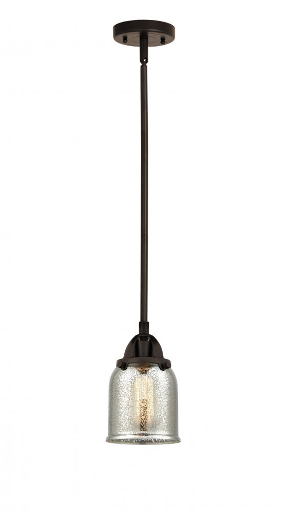 Bell - 1 Light - 5 inch - Oil Rubbed Bronze - Cord hung - Mini Pendant