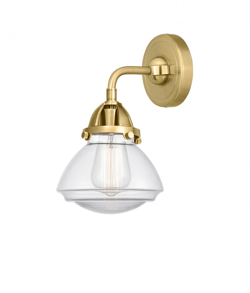 Olean - 1 Light - 7 inch - Satin Gold - Sconce