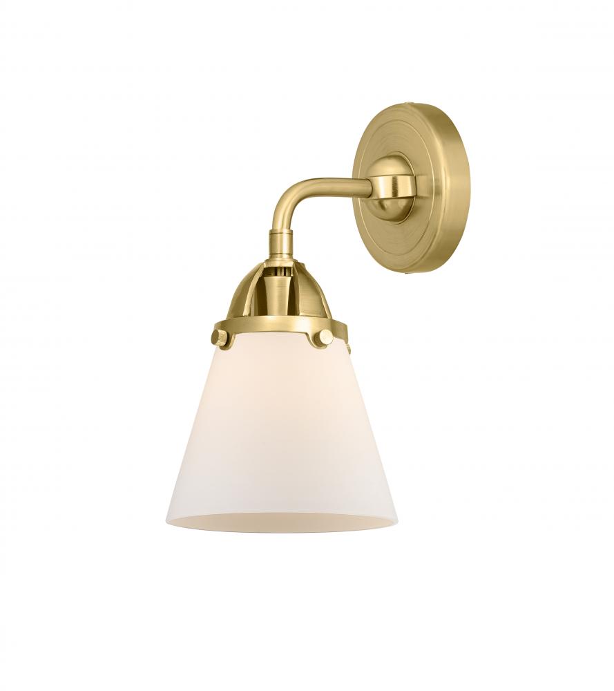 Cone - 1 Light - 6 inch - Satin Gold - Sconce