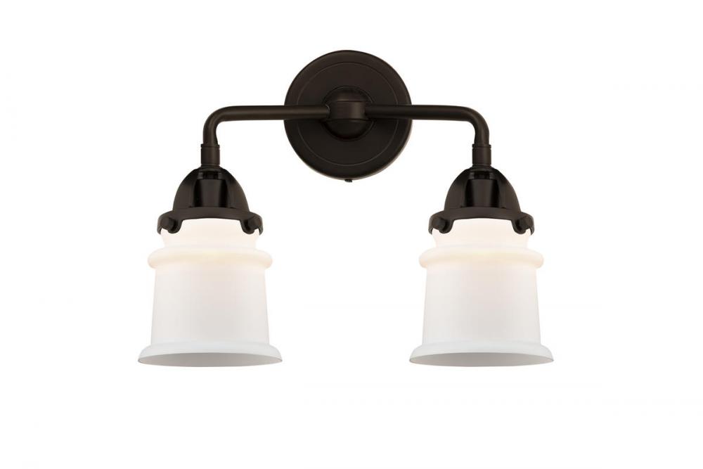 Canton - 2 Light - 13 inch - Oil Rubbed Bronze - Bath Vanity Light