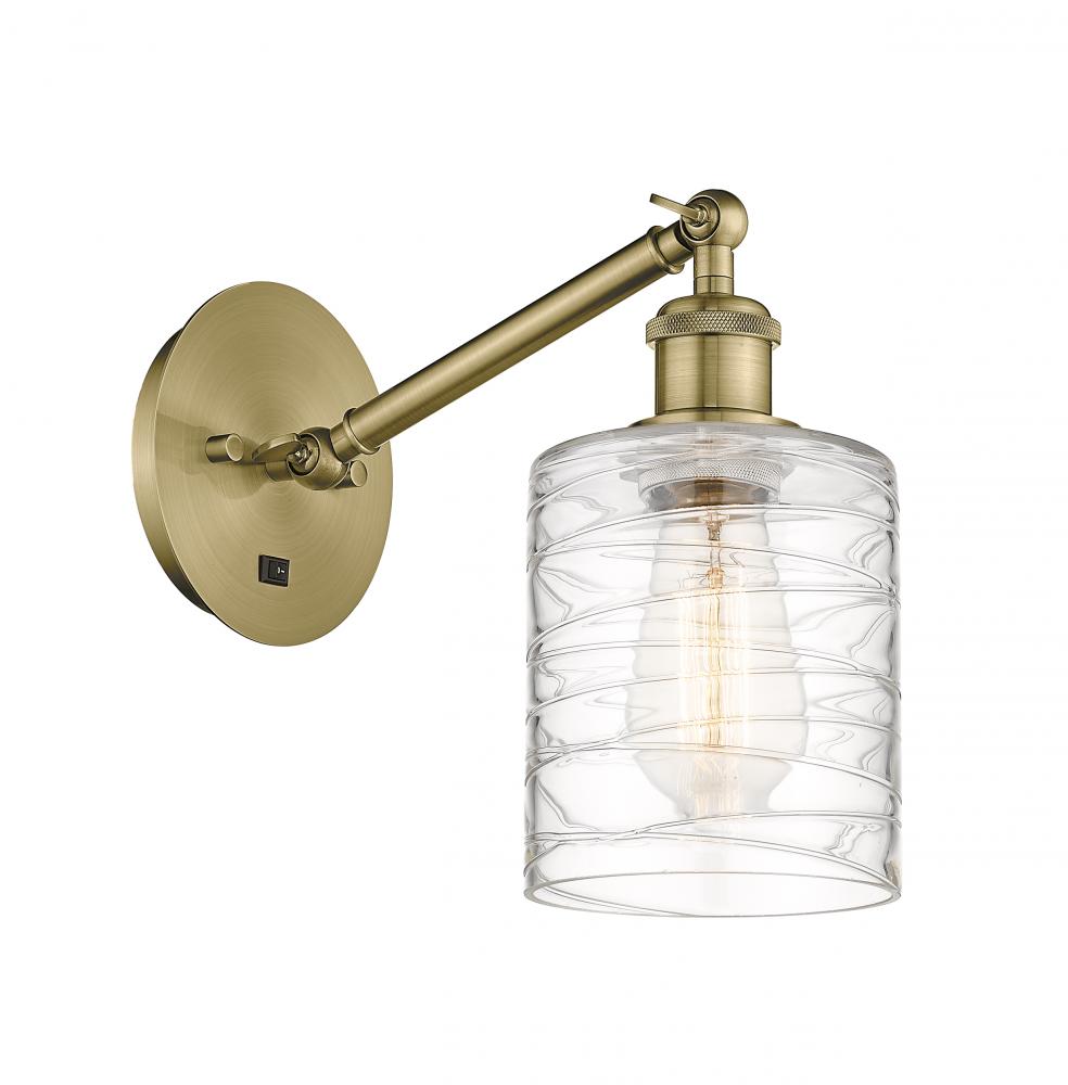 Cobbleskill - 1 Light - 5 inch - White Polished Chrome - Sconce