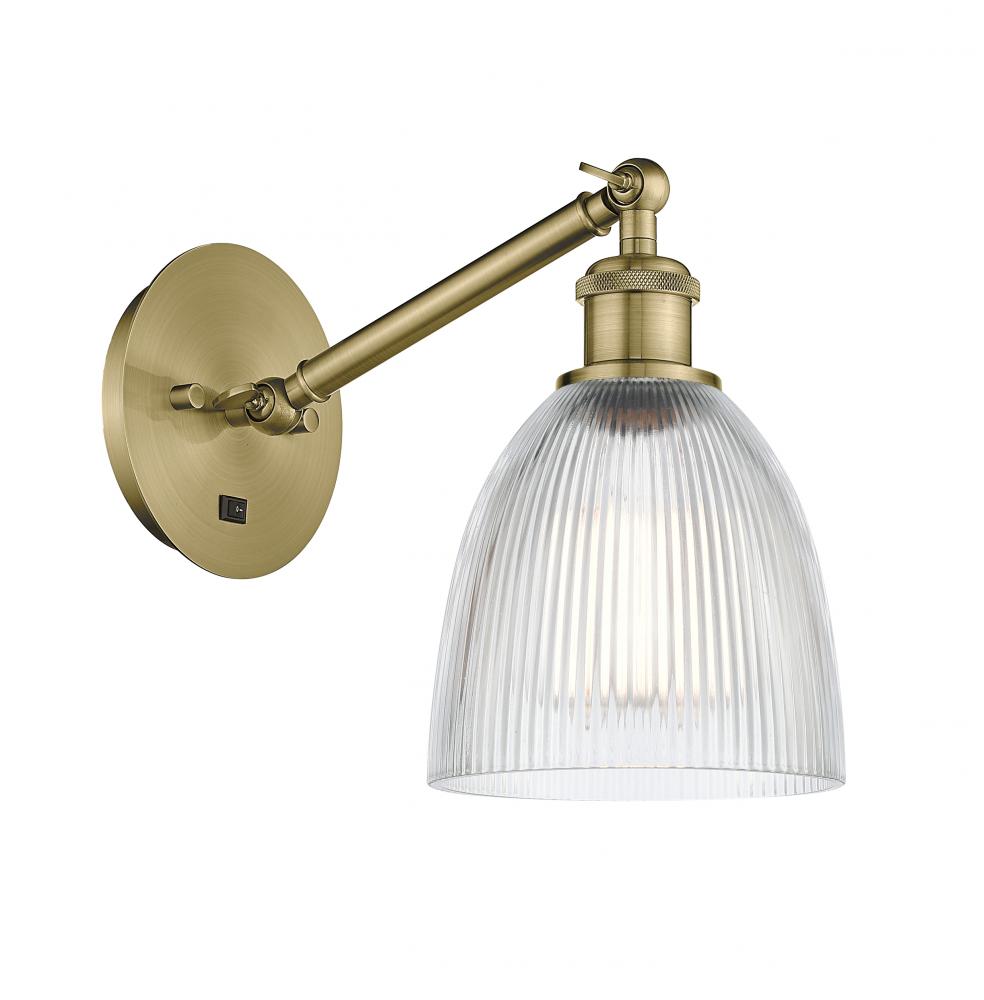 Castile - 1 Light - 6 inch - Antique Brass - Sconce