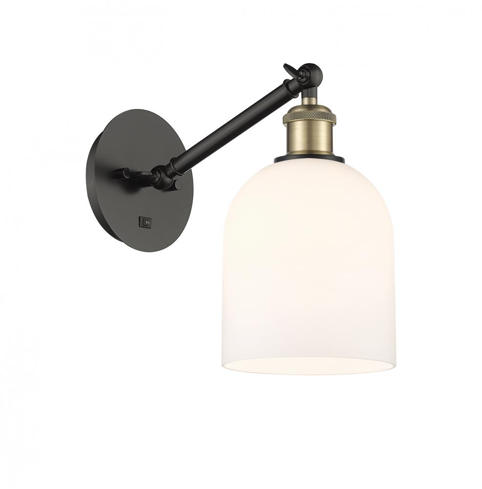 Bella - 1 Light - 6 inch - Black Antique Brass - Sconce