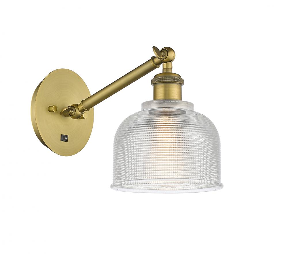 Dayton - 1 Light - 6 inch - Brushed Brass - Sconce