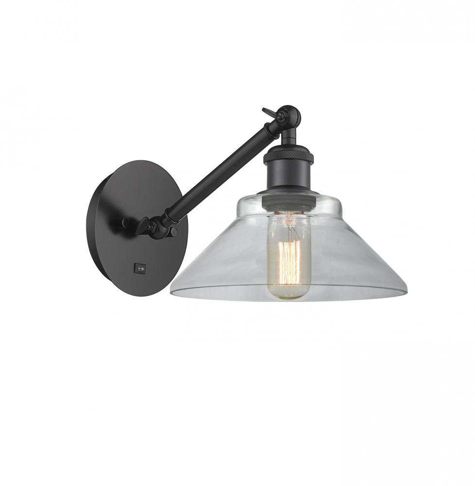 Orwell - 1 Light - 8 inch - Matte Black - Sconce