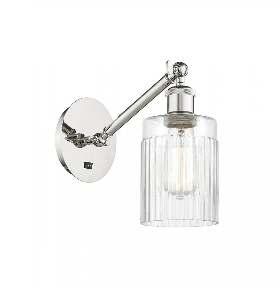 Hadley - 1 Light - 5 inch - Polished Nickel - Sconce