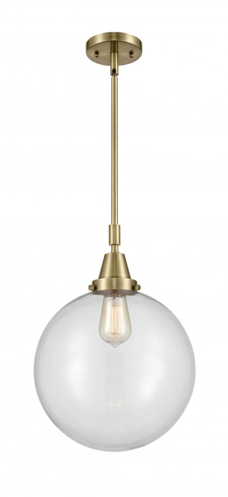 Beacon - 1 Light - 12 inch - Antique Brass - Mini Pendant