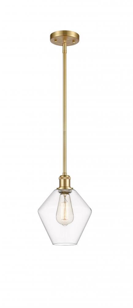 Cindyrella - 1 Light - 8 inch - Satin Gold - Mini Pendant