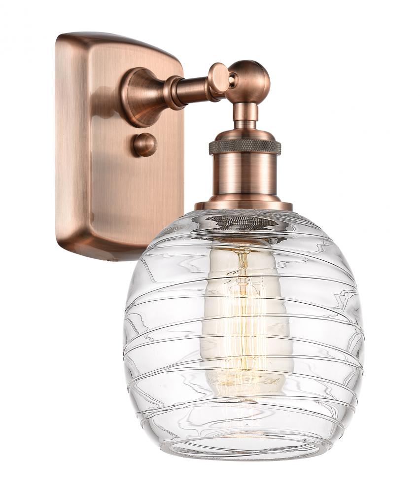 Belfast - 1 Light - 6 inch - Antique Copper - Sconce