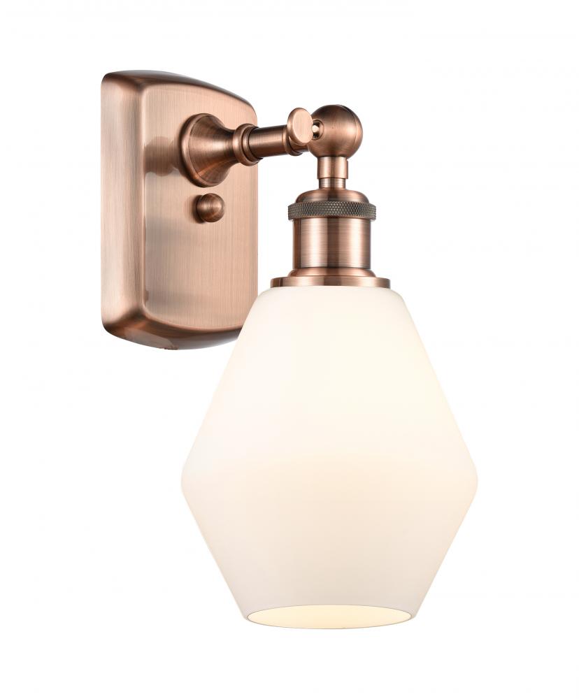 Cindyrella - 1 Light - 6 inch - Antique Copper - Sconce