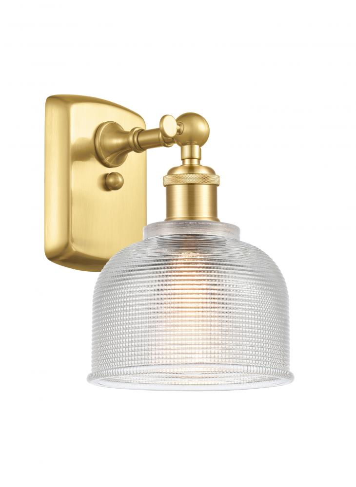 Dayton - 1 Light - 6 inch - Satin Gold - Sconce