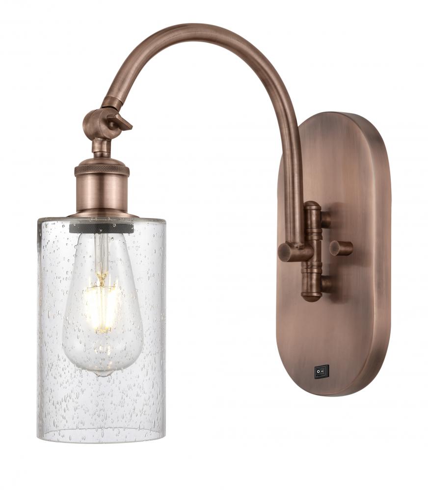 Clymer - 1 Light - 4 inch - Antique Copper - Sconce