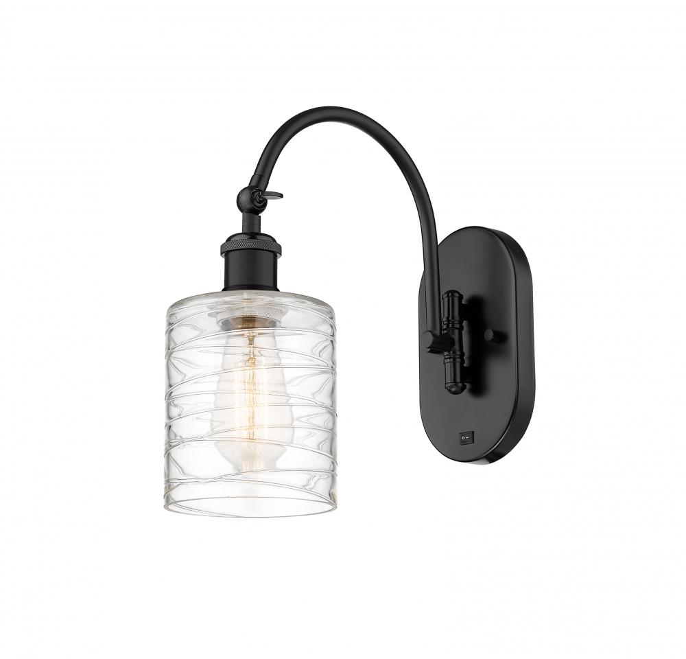 Cobbleskill - 1 Light - 5 inch - Matte Black - Sconce