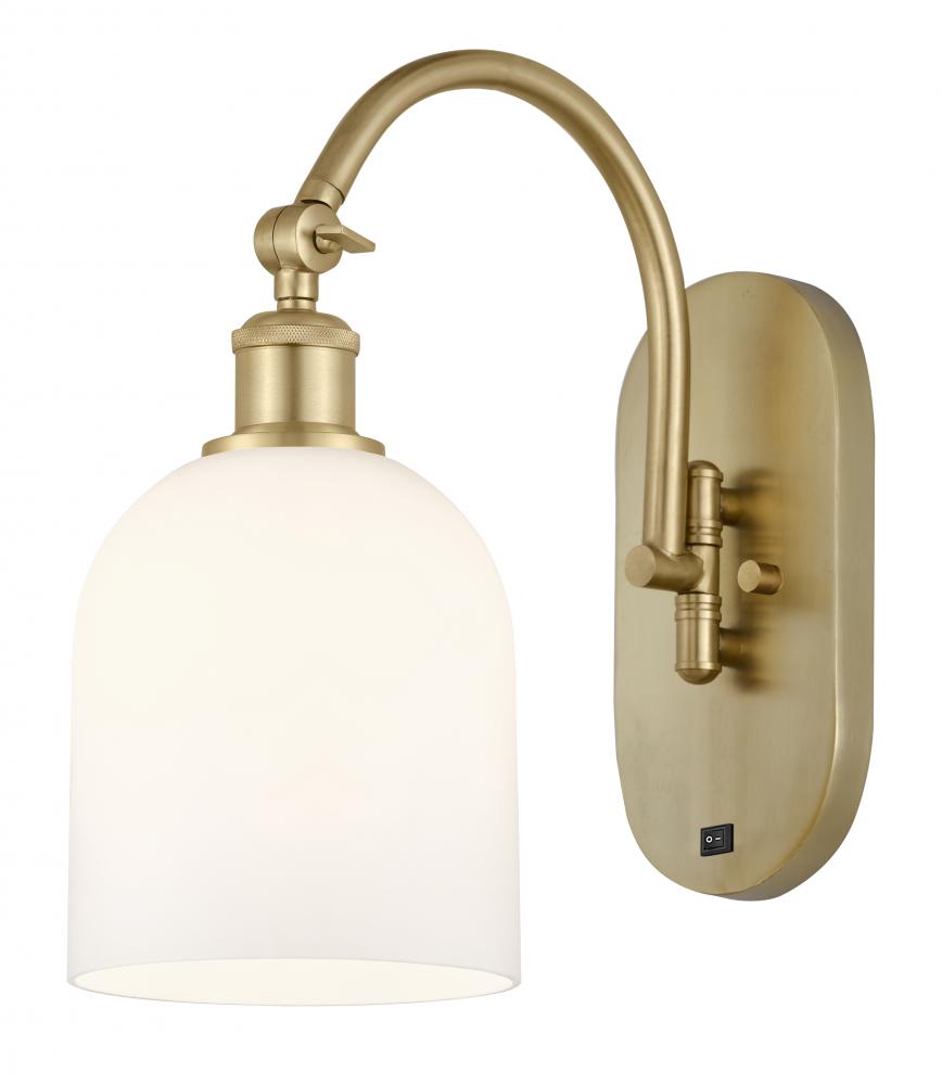 Bella - 1 Light - 6 inch - Satin Gold - Sconce