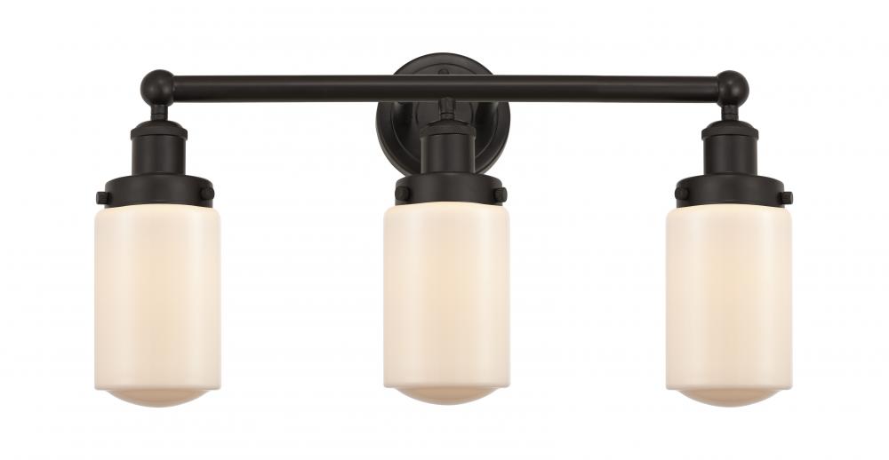 Dover - 3 Light - 23 inch - Oil Rubbed Bronze - Bath Vanity Light