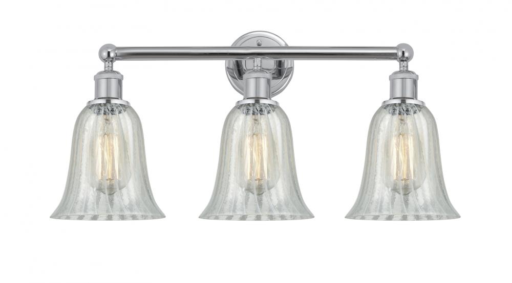 Hanover - 3 Light - 24 inch - Polished Chrome - Bath Vanity Light