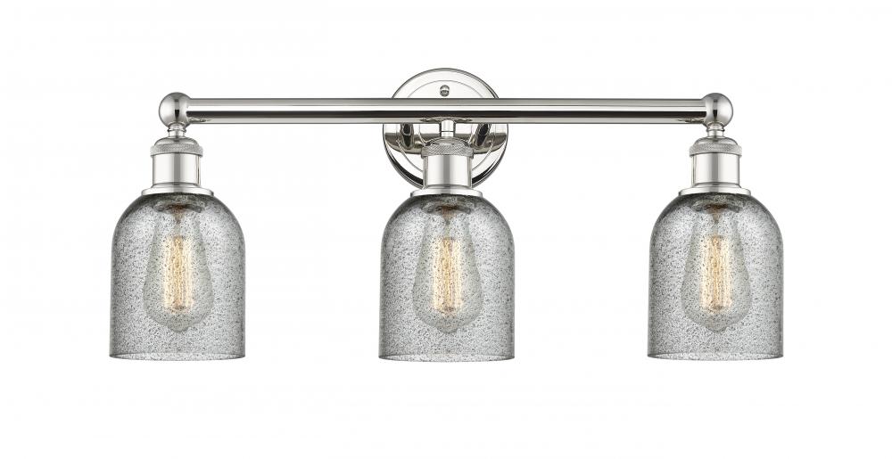 Caledonia - 3 Light - 23 inch - Polished Nickel - Bath Vanity Light