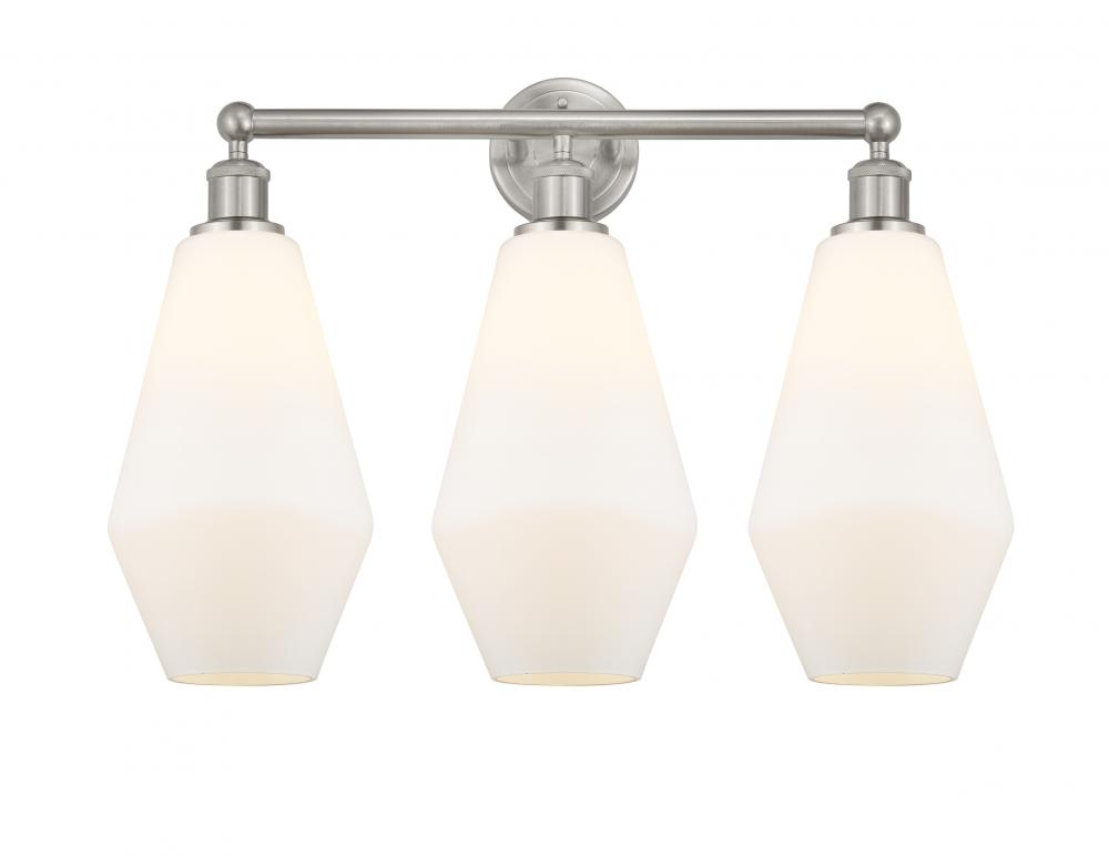 Cindyrella - 3 Light - 25 inch - Satin Nickel - Bath Vanity Light