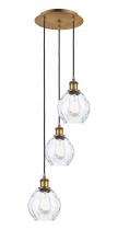 Innovations Lighting 113B-3P-BB-G362 - Waverly - 3 Light - 13 inch - Brushed Brass - Cord Hung - Multi Pendant