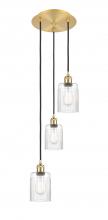 Innovations Lighting 113B-3P-SG-G342 - Hadley - 3 Light - 11 inch - Satin Gold - Cord Hung - Multi Pendant