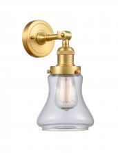 Innovations Lighting 203-SG-G192 - Bellmont - 1 Light - 7 inch - Satin Gold - Sconce