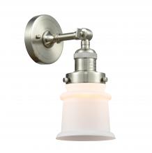 Innovations Lighting 203-SN-G181S - Canton - 1 Light - 5 inch - Brushed Satin Nickel - Sconce