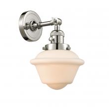 Innovations Lighting 203SW-PN-G531 - Oxford - 1 Light - 8 inch - Polished Nickel - Sconce