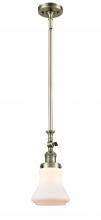 Innovations Lighting 206-AB-G191 - Bellmont - 1 Light - 6 inch - Antique Brass - Stem Hung - Mini Pendant