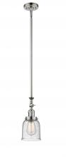 Innovations Lighting 206-PN-G54 - Bell - 1 Light - 5 inch - Polished Nickel - Stem Hung - Adjustable Mini Pendant