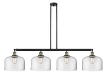 Innovations Lighting 214-BAB-G72-L-LED - Bell - 4 Light - 54 inch - Black Antique Brass - Stem Hung - Island Light